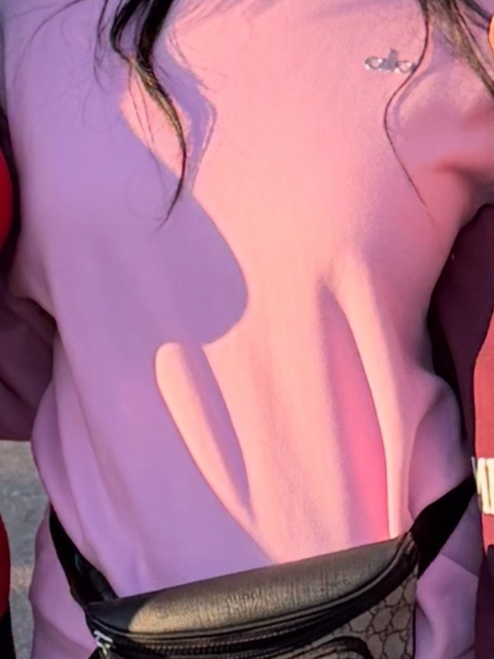 Pink Crewneck Sweatshirt